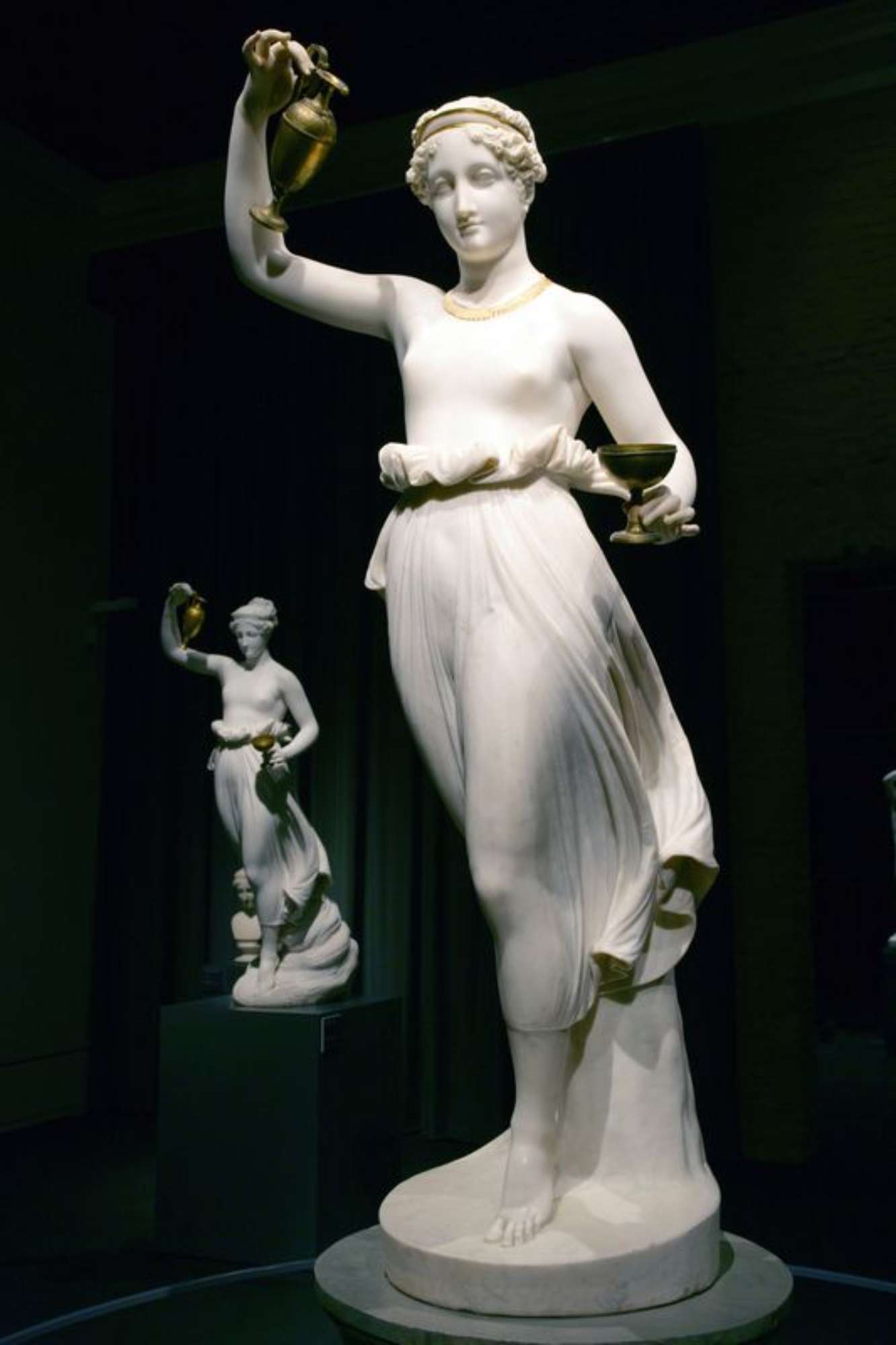 Antonio Canova, Ebe, 1816-17- Mostra del Canova 2009 (foto G. Sabatini)